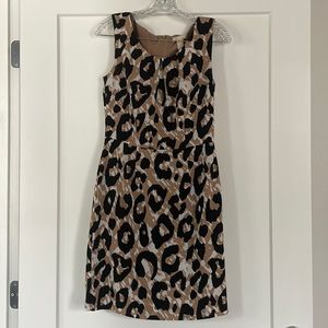 Banana Republic Adorable Leopard Dress Size 2